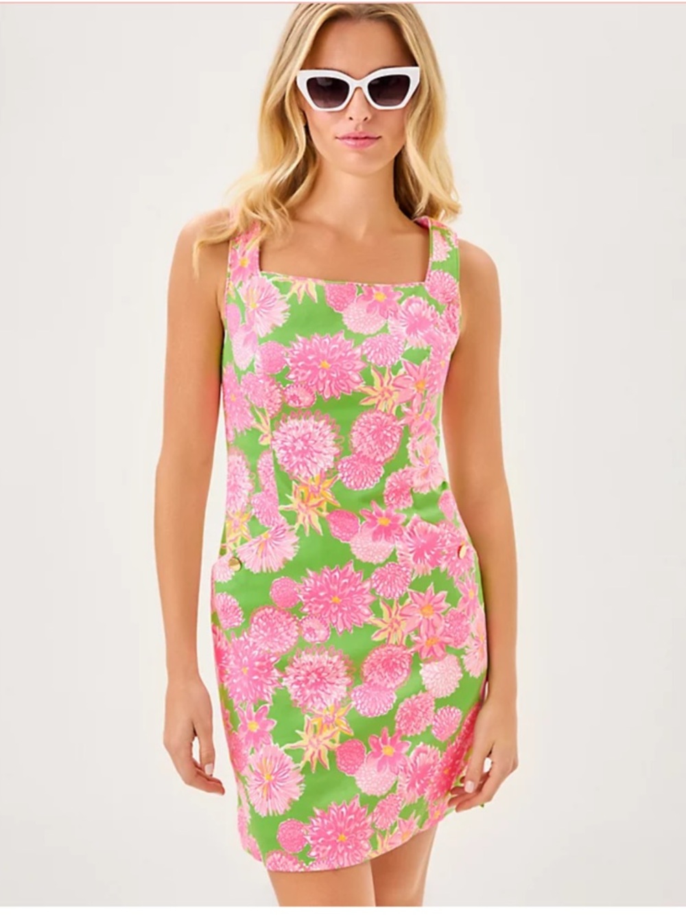 Lilly Pulitzer Lilly Shift Dress Multi Seaside Garden